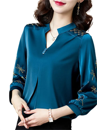 LadyFashion Casual Lange Mouw Blusas van ChicEssence