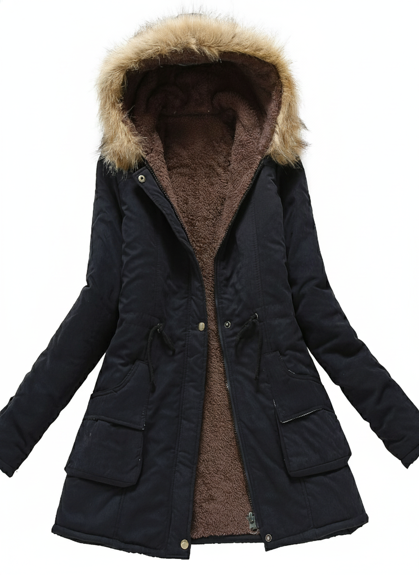 Dames Parka Winterjas met Capuchon