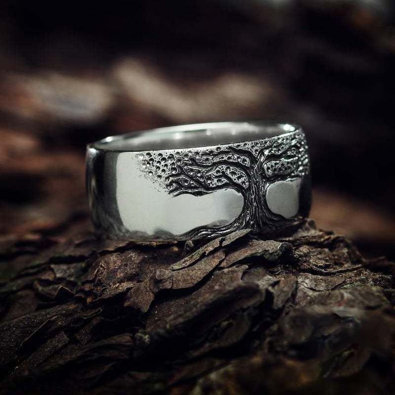 Boom des Levens Ring Zilver Stijlvolle Accessoire