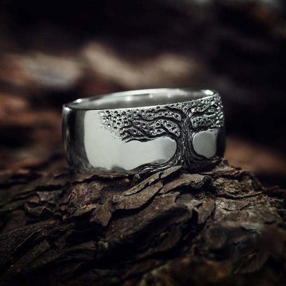 Boom des Levens Ring Zilver Stijlvolle Accessoire