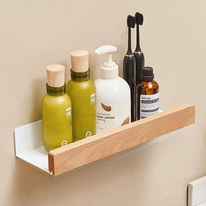 Houten Badkamerplank Massief Warme Look
