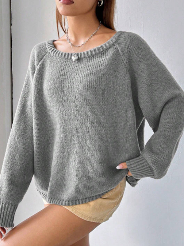 Dames Trui Off-shoulder Warm Elegante Trendy