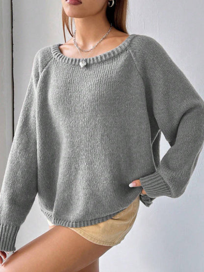 Dames Trui Off-shoulder Warm Elegante Trendy