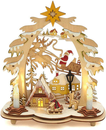 Kerst Dorpje Huisje LED Verlichting Miniatuur