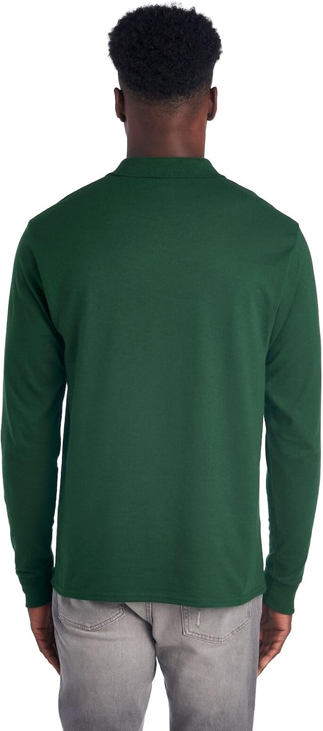 Heren Polo Lange Mouw Klassiek Casuel
