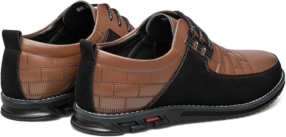 Leren Herenschoenen Stijlvol zwart Comfortabel