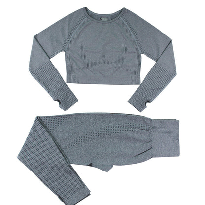 Yoga Sportset Dames Naadloze Legging en Top Set
