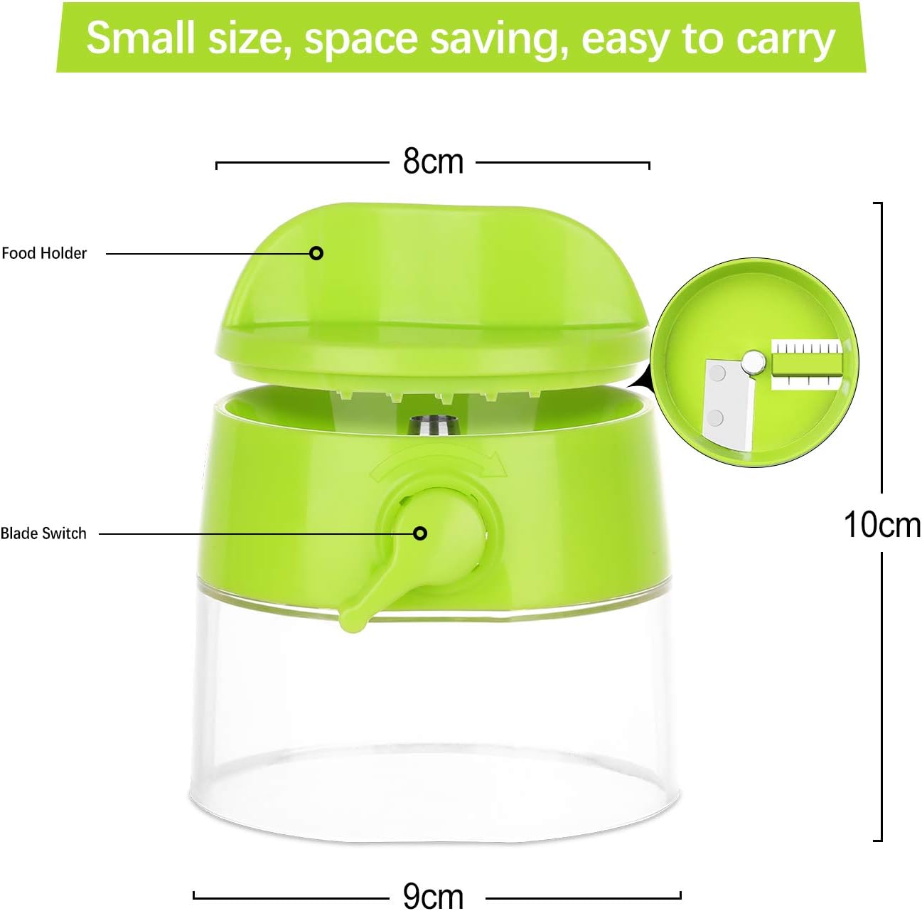 Groente Spiraalsnijder 4-in-1 Zoodle Maker