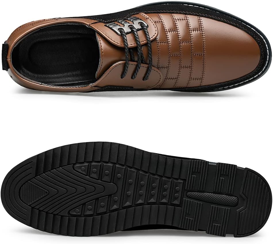 Leren Herenschoenen Stijlvol zwart Comfortabel