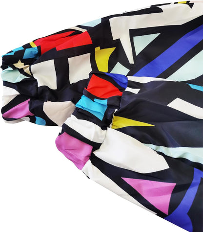 Dames Jumpsuit Windbreaker Retro Stijl
