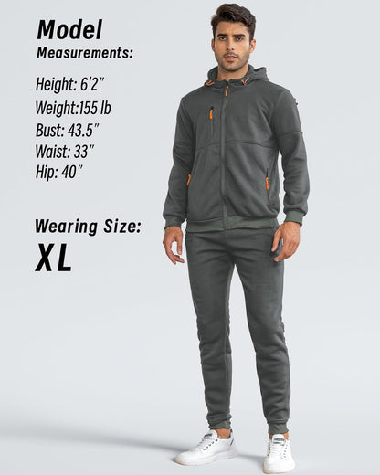 Heren Trainingspak Comfortabel Sport Broek en Jacket