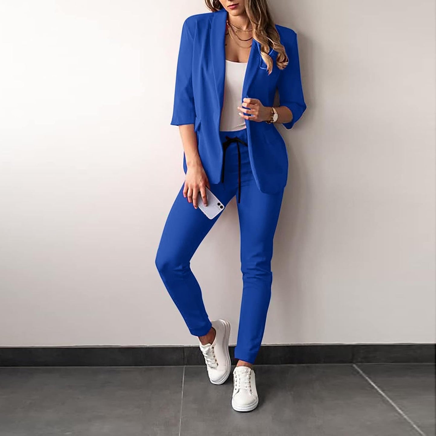 Damespak 2-delig Stretch Colbert Stijl