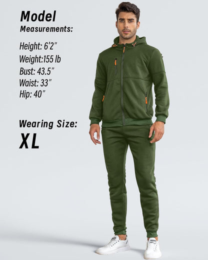 Heren Trainingspak Comfortabel Sport Broek en Jacket