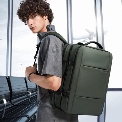 Reisrugzak Waterdicht 26-45L met Laptopvak en Handvat