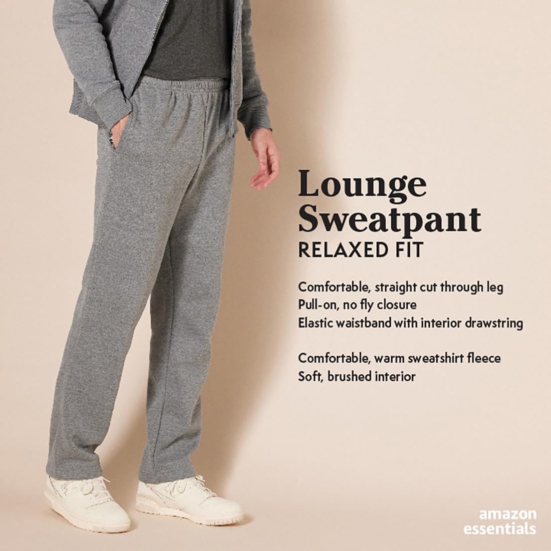 Soft Fleece Heren Broek Comfortabel Luca