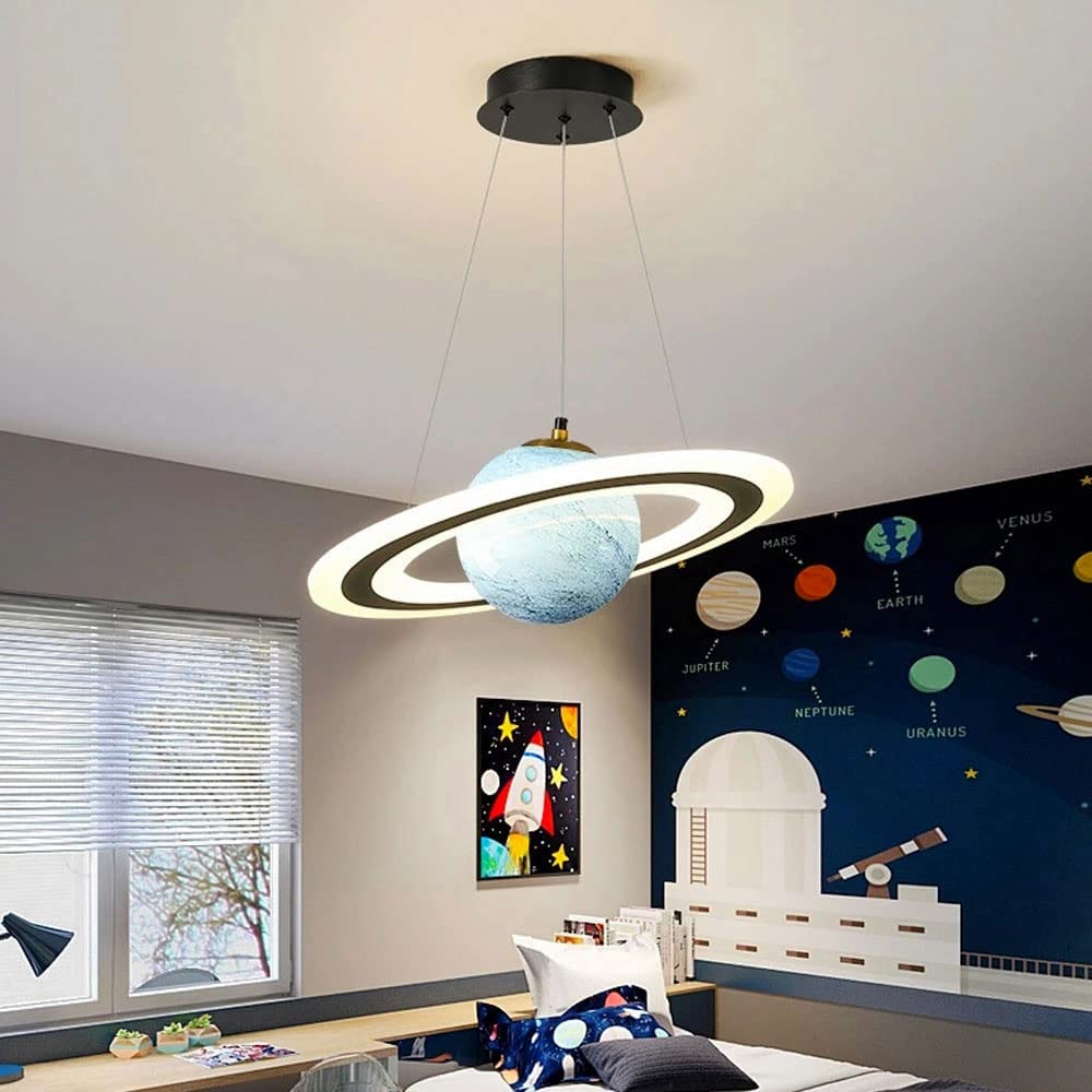 Kinderkamer LED Hanglamp CosmoGlow Zacht Licht