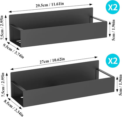 Magnetische Kruidenrek Set van 4 Stuks voor Keuken
