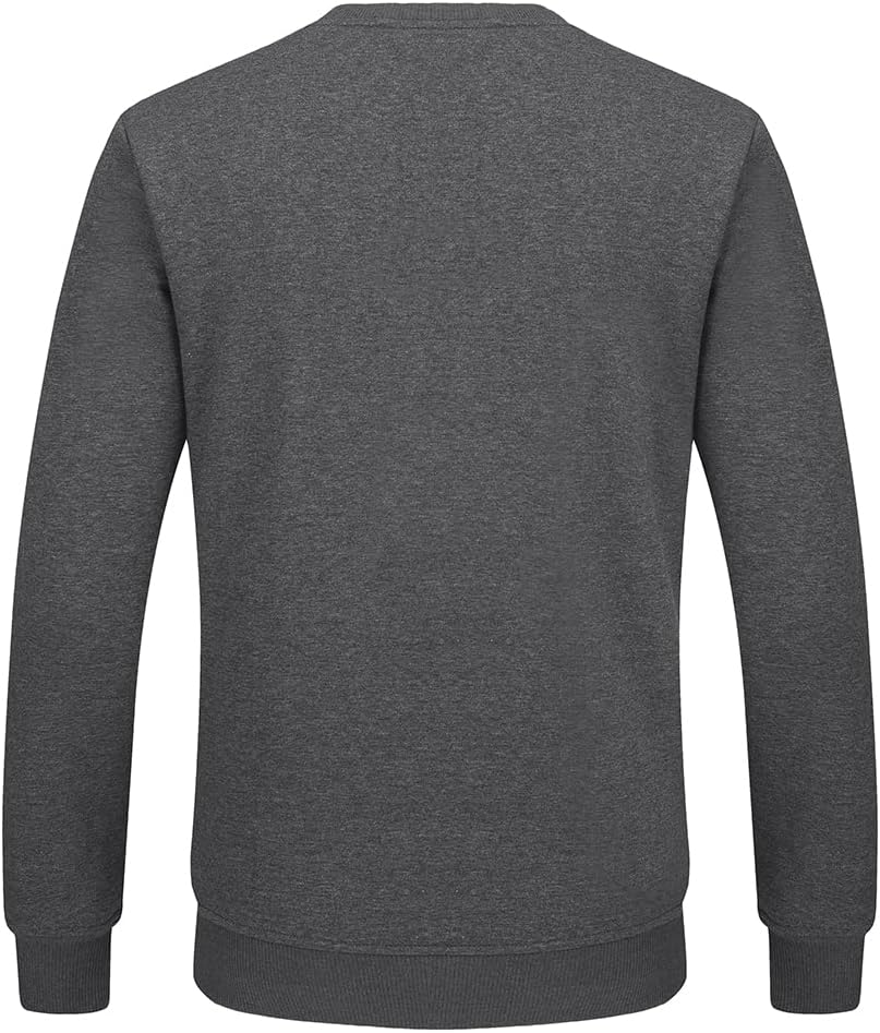 Heren Fleece Sweatshirt Zacht en Warm