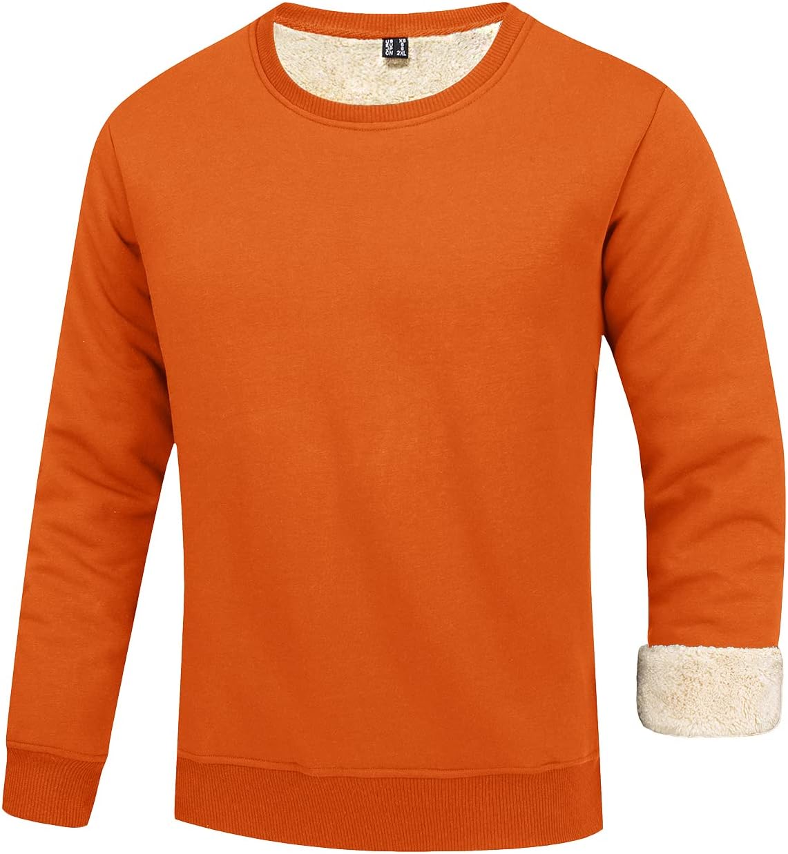Heren Fleece Sweatshirt Zacht en Warm