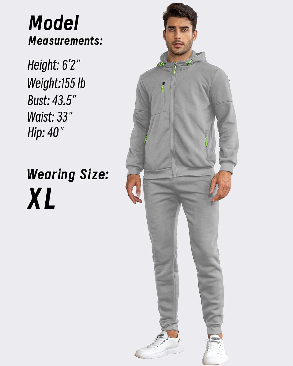 Heren Trainingspak Comfortabel Sport Broek en Jacket
