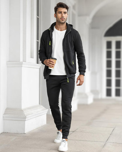 Heren Trainingspak Comfortabel Sport Broek en Jacket