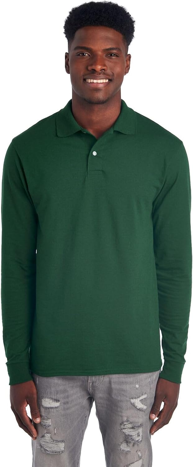 Heren Polo Lange Mouw Klassiek Casuel