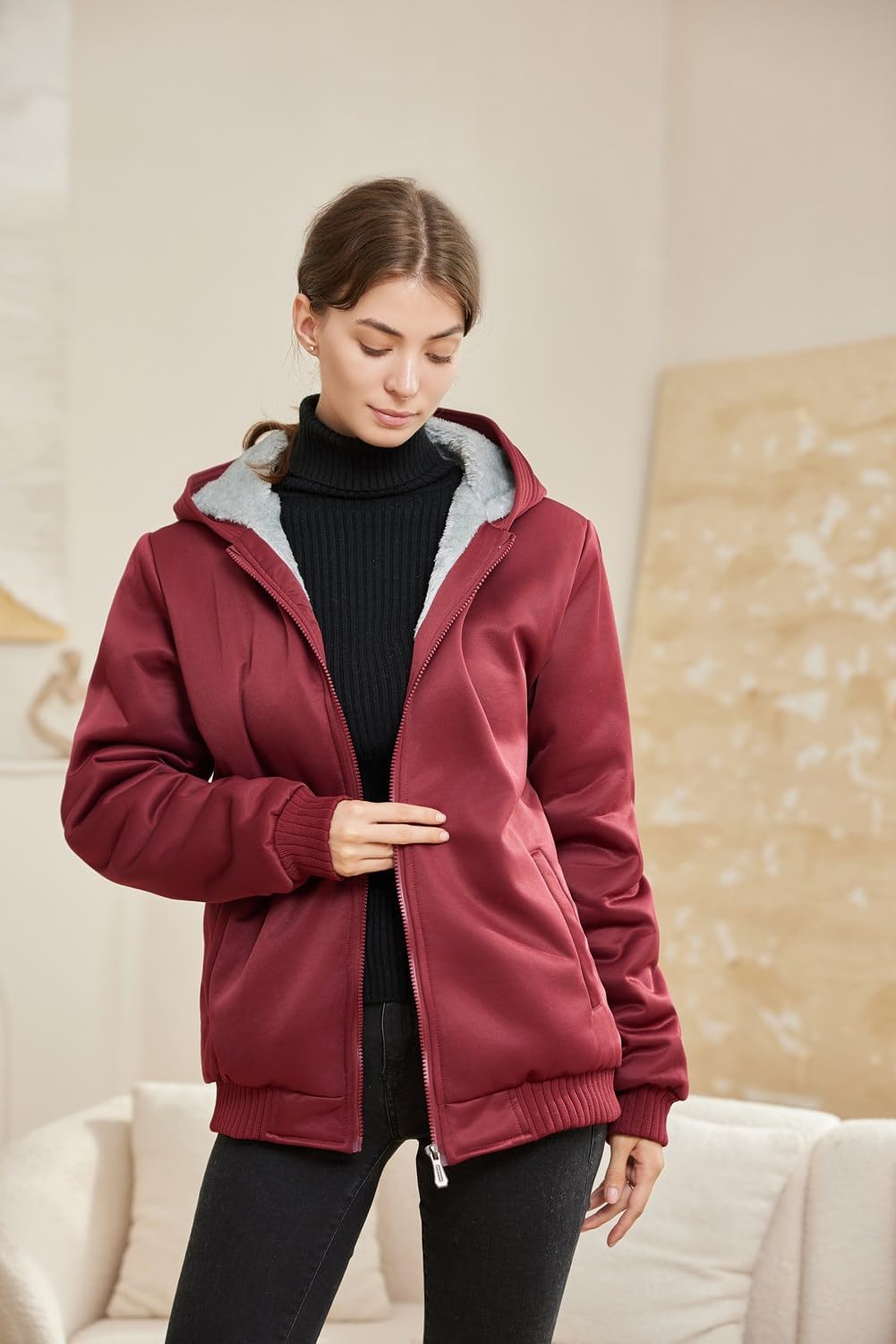 Dames Fleecevest Zacht Warm Comfortabel