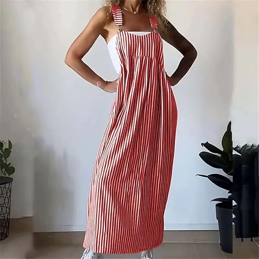 Jarreteljurk Gestreept Casual Zomerjurk