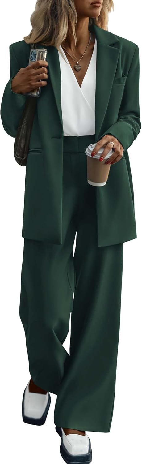Dames Blazer Set met Broek Pantalon