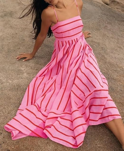 Dames Maxi-jurk Comfortabele Pasvorm Lange Rok - Mode Vibes
