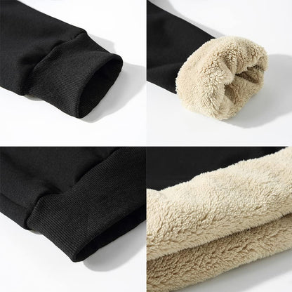 Heren Fleece Sweatshirt Zacht en Warm