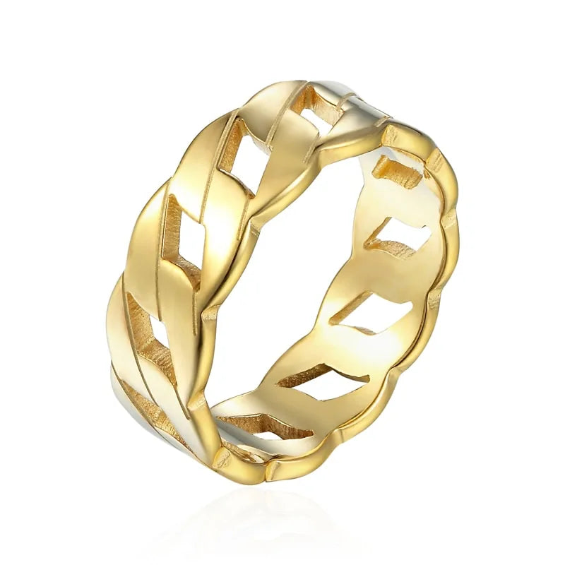 Elegante Zilveren Ring met Edelsteen