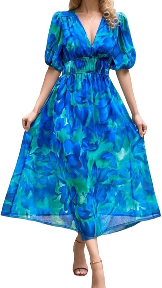 Francisca | Elegante abito floreale