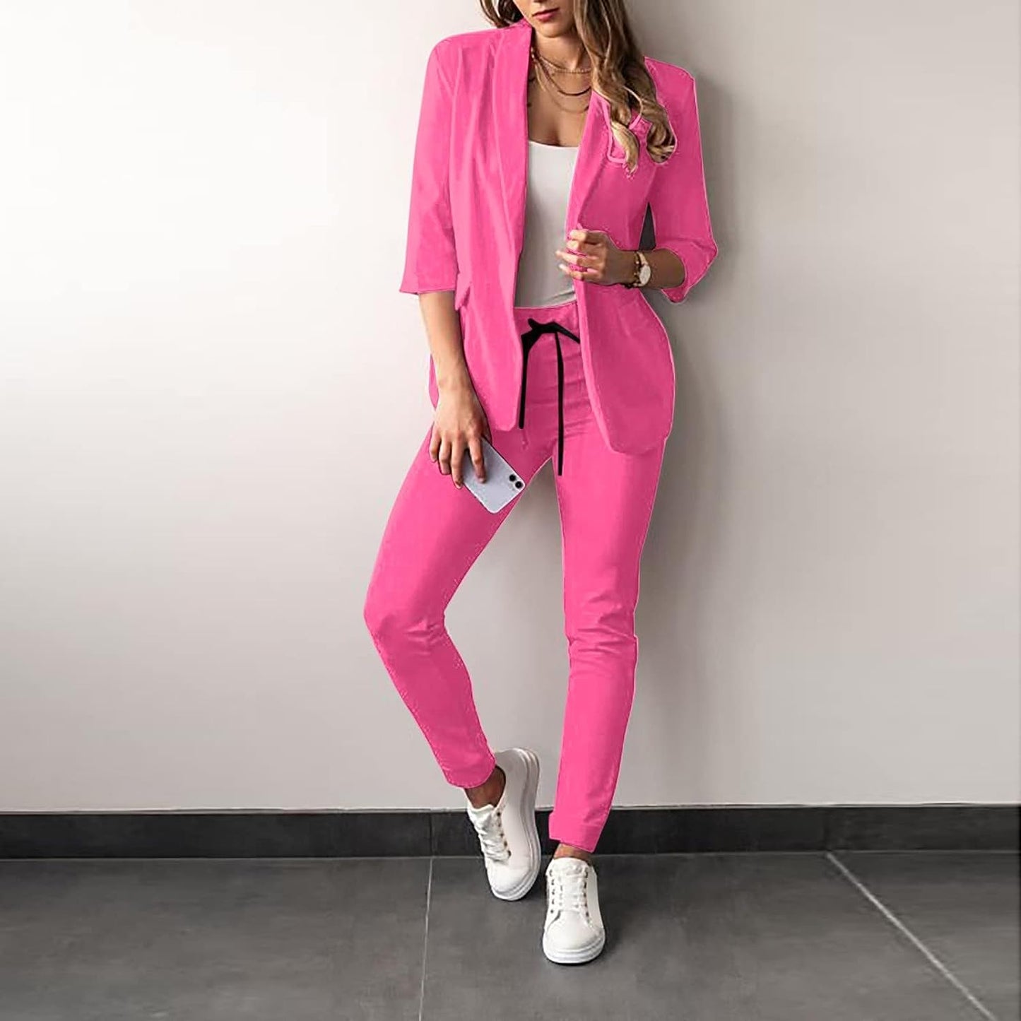 Damespak 2-delig Stretch Colbert Stijl