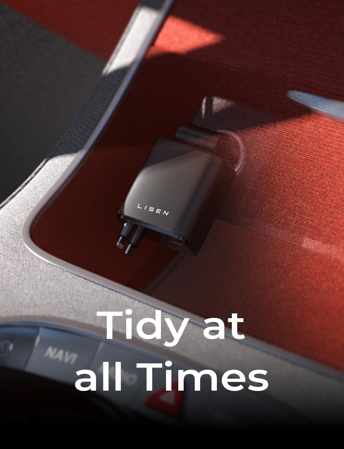 Snellaad Auto-oplader 69W USB-C Uittrekbaar