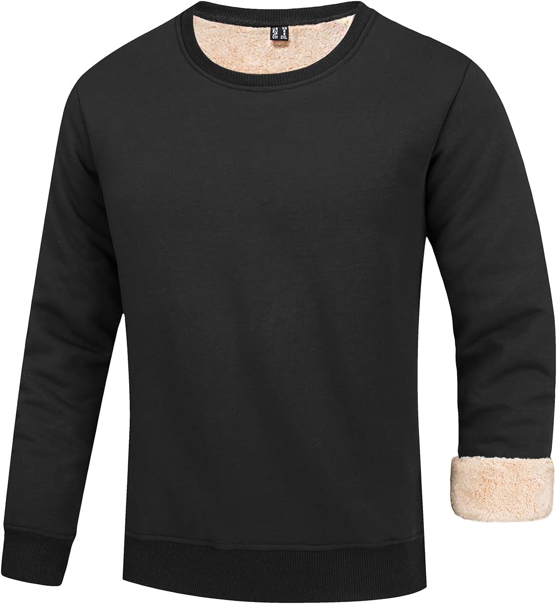 Heren Fleece Sweatshirt Zacht en Warm
