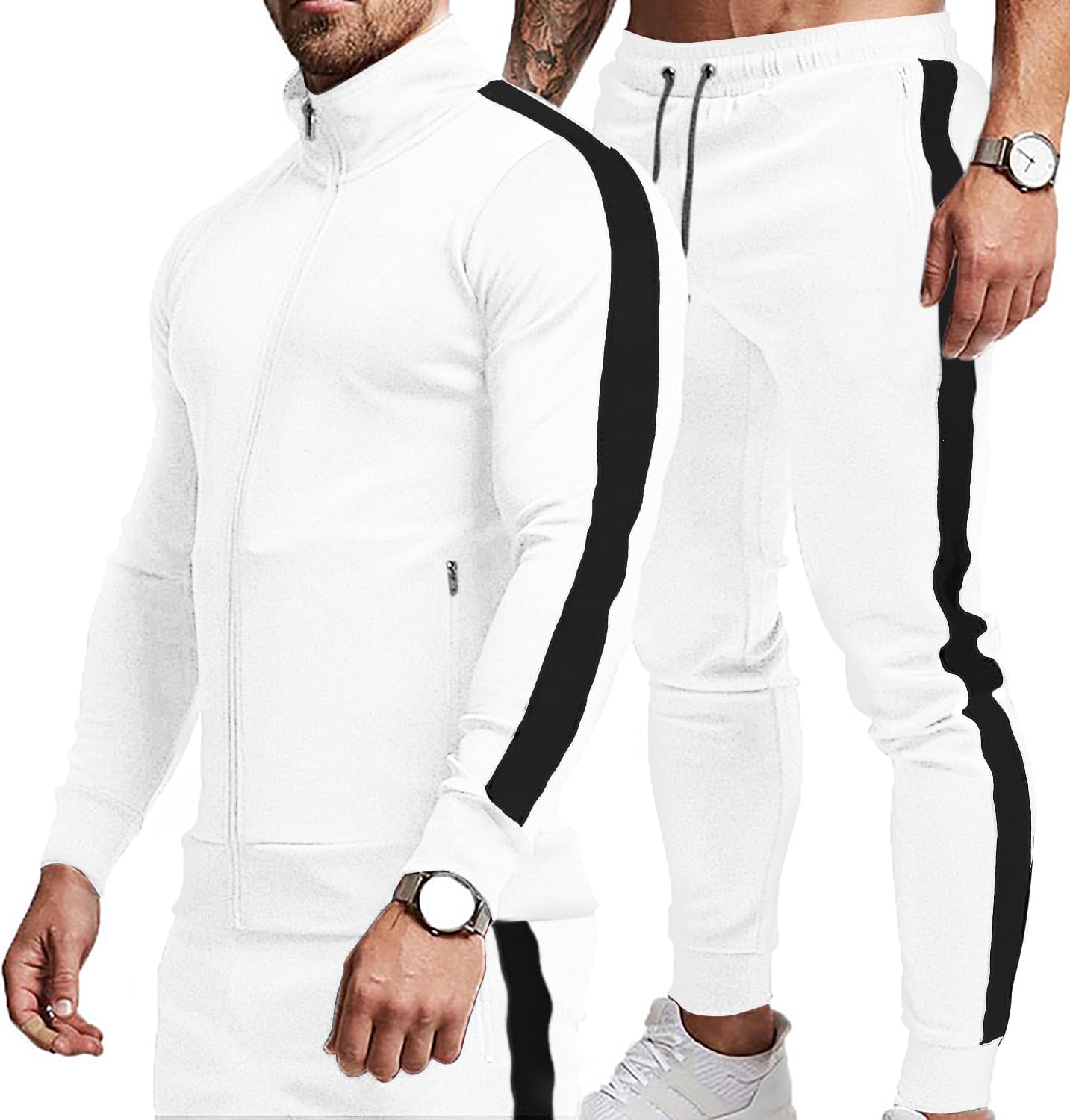 Heren Trainingspak Comfortabel Sportief Joggingpak Logan