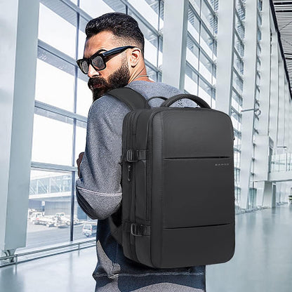 Reisrugzak Waterdicht 26-45L met Laptopvak en Handvat