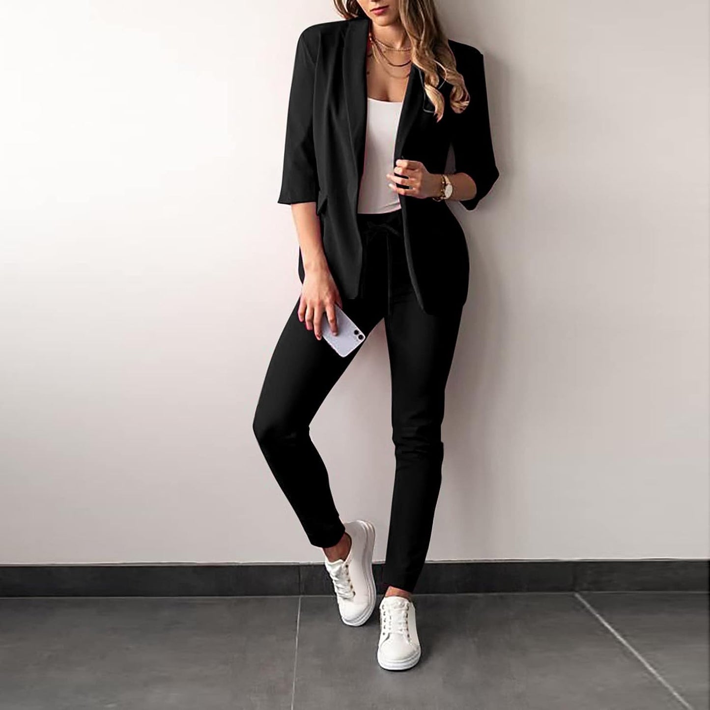 Damespak 2-delig Stretch Colbert Stijl