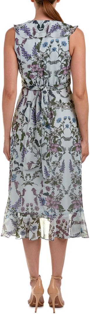 Verleidelijke Dames Gedrukte Chiffon Omslag Jurk