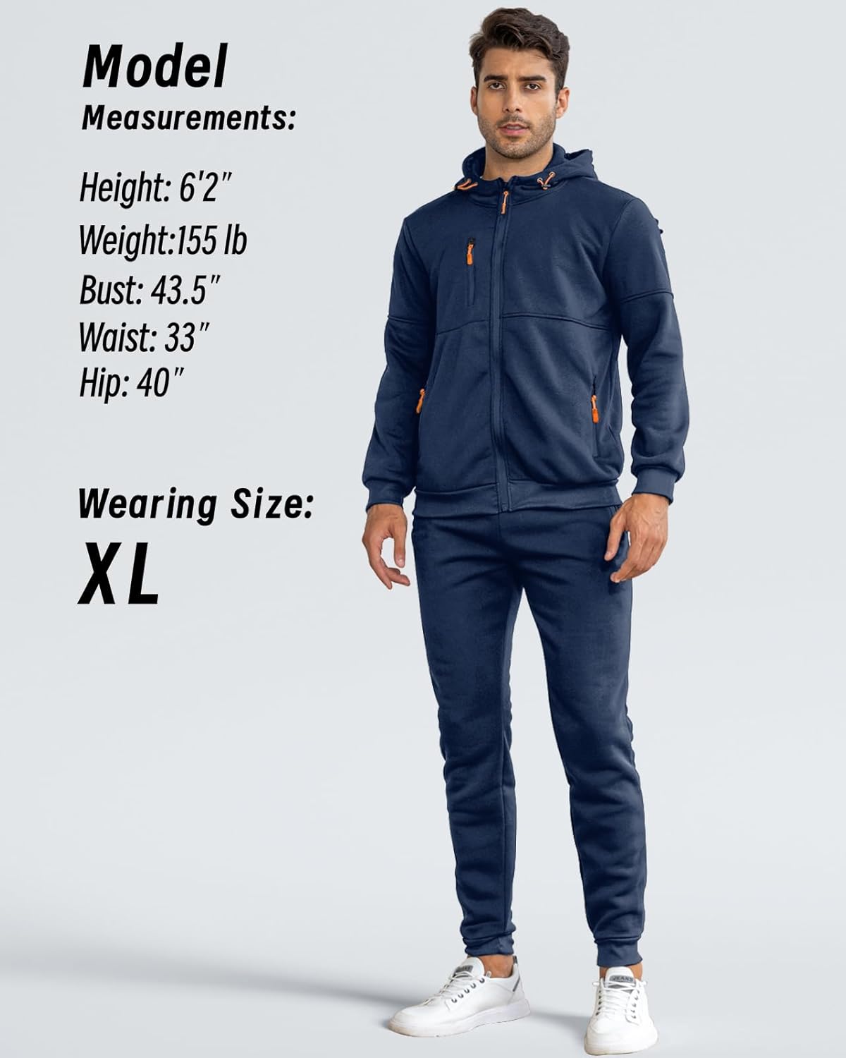 Heren Trainingspak Comfortabel Sport Broek en Jacket