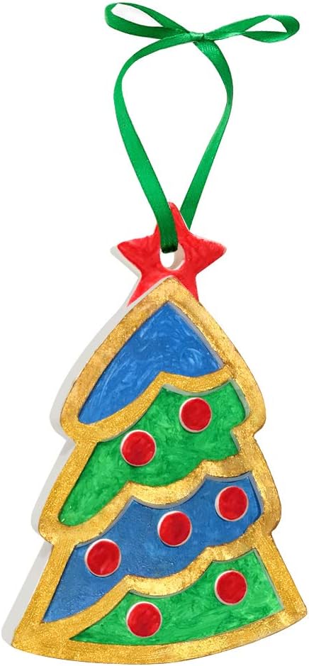 Kerstversiering Schilderij Kit Kleur Je Eigen Ornament