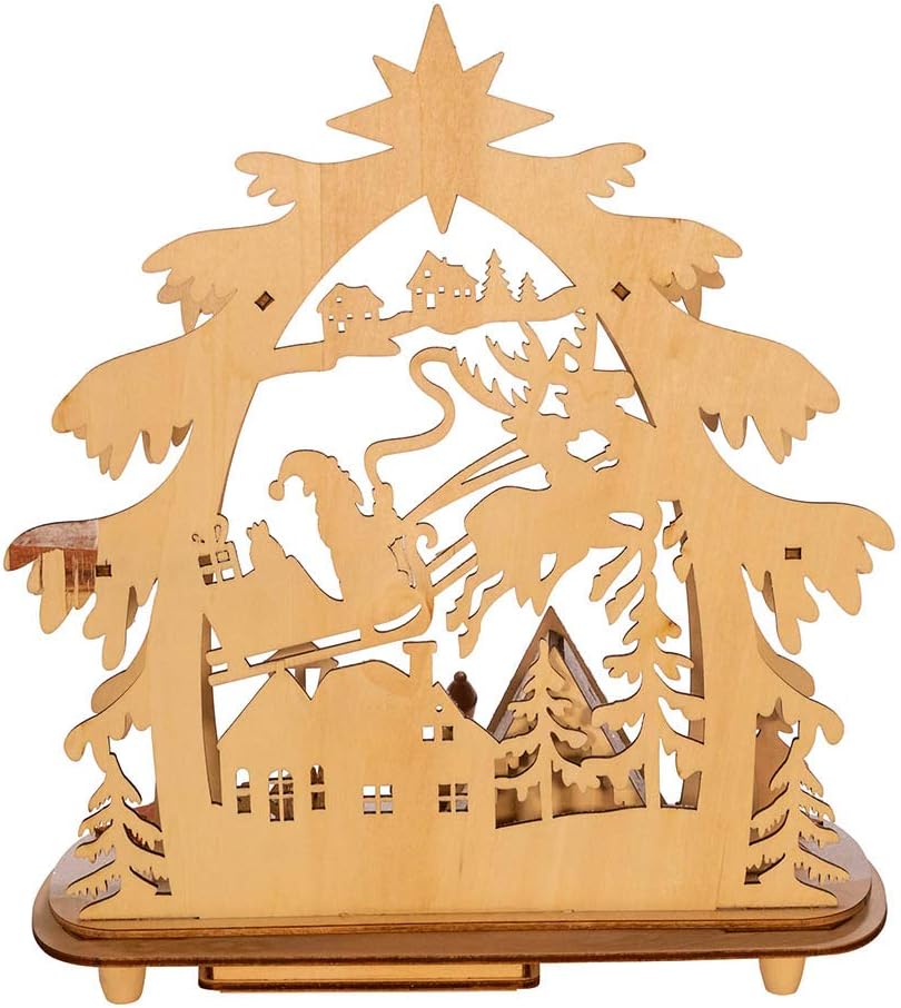 Kerst Dorpje Huisje LED Verlichting Miniatuur
