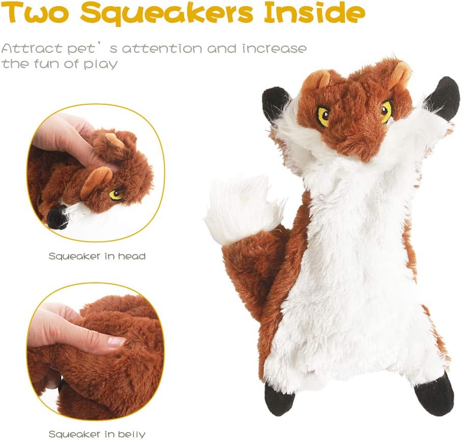 Hondenspeelgoed Set van 5 Duurzame Squeakers