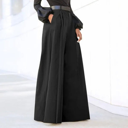 Dames Hoge Taille Broek Wijde Pijpen Comfortabel