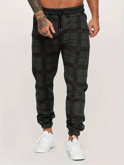 Heren Sweatpants Zwart Comfortabel Joggingbroek