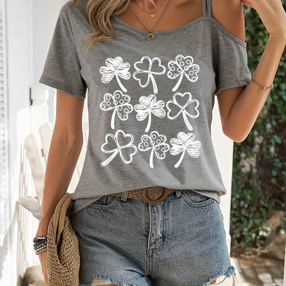 Velanora- Één Schouder T-Shirt