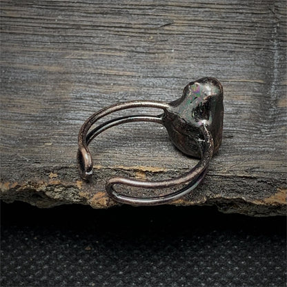 Natuurlijke Geboortesteen Ring Selina Zilver Kleur