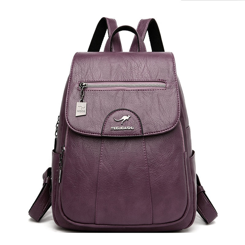 Leren Dames Rugtas Luxe Isolde Design