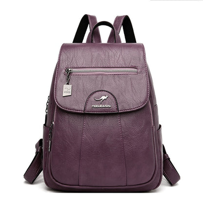 Leren Dames Rugtas Luxe Isolde Design